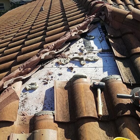 storm damage to tile roof in jacksonville fl